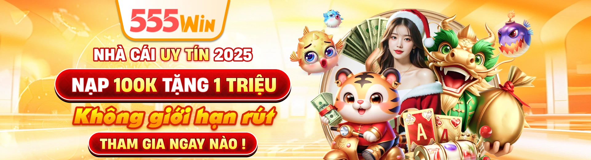 Banner 555Win về ưu đãi và nhắc nhở trách nhiệm